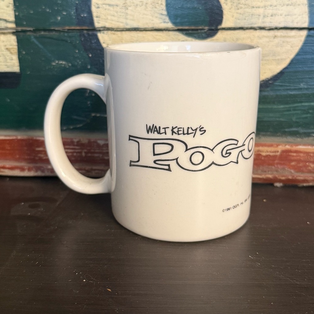 Vintage 1991 Walt Kelly ‘Pogo’ Comic Coffee Mug – Rare Collectible